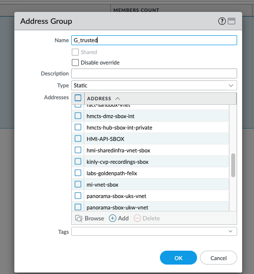 Address group