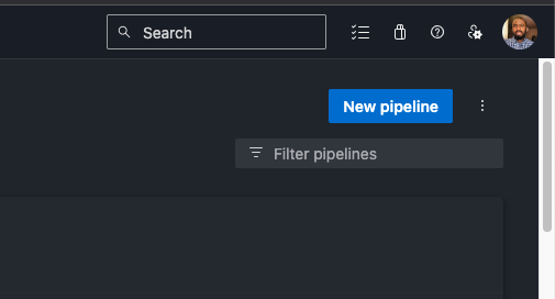 Create new pipeline